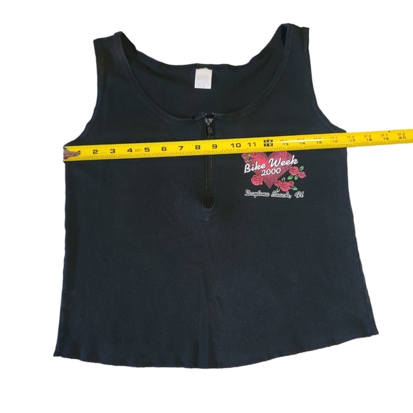 Vintage Daytona Beach Bike Week 2000 Crop Top - Picture 5 of 6